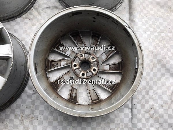 5E0601025BP   Hliníkový ráfek 18 palců 7,5&quot; 5x112 5E0601025BP Škoda Octavia Rim Wheel - 6