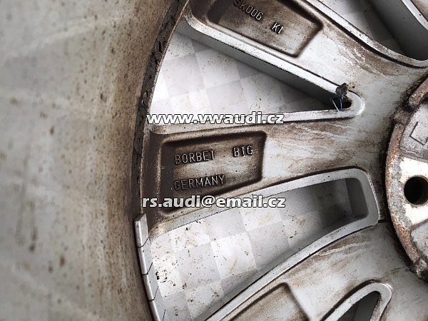 5E0601025BP   Hliníkový ráfek 18 palců 7,5&quot; 5x112 5E0601025BP Škoda Octavia Rim Wheel - 7