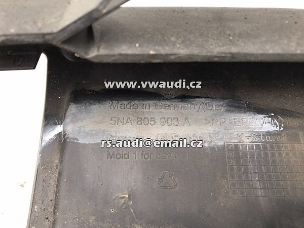 5NA 805 903 A VW Tiguan 5NA spoiler předního nárazníku 5NA805903A - 5