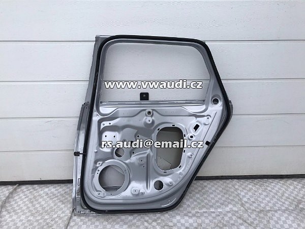 4G9 833 052 Audi A6 S6 4G C7 RS6 Avant Door Boční dveře Zadní pravé stříbrná  - 4