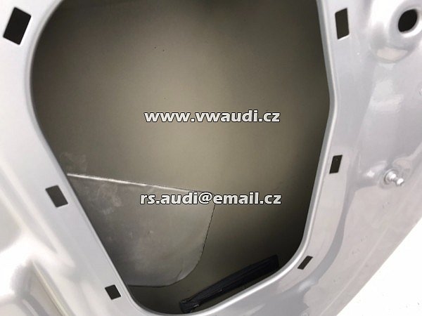 4G9 833 052 Audi A6 S6 4G C7 RS6 Avant Door Boční dveře Zadní pravé stříbrná  - 5