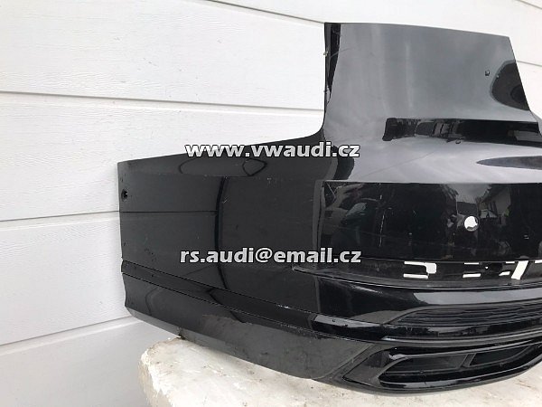 4N0 807 521 J  4N0 807 067B -Audi A8 4N nárazník zadní  Mythosschwarz - 30