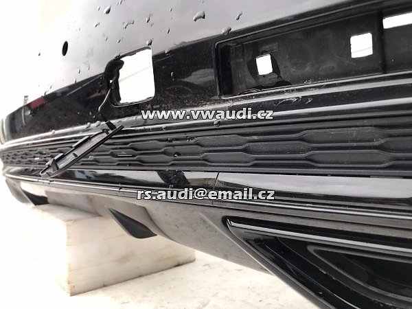 4N0 807 521 J  4N0 807 067B -Audi A8 4N nárazník zadní  Mythosschwarz - 39