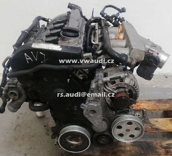 AVJ Motor Audi A4 B6 8E 2001 (8d2, B5) (8e2, B6) AVJ 1,8 T 150PS 110kW 211TKm Benzin - 2