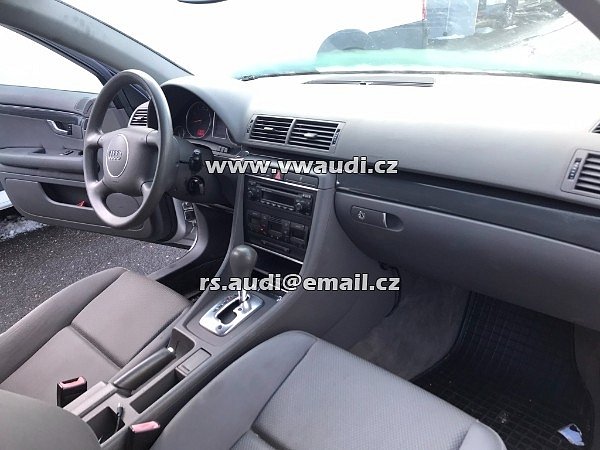 Audi A4 B6 8E 2001  AVJ 1,8 T 150PS 110kW 211TKm Benzin NA NÁHRADNÍ DÍLY - 47