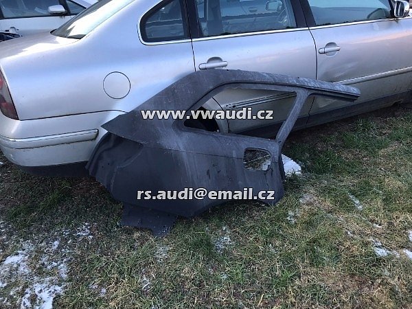 Audi A6 4F 2005 06 07 08 09 10 ZADNÍ BLATNÍK KOMBI PRAVÝ  - 2