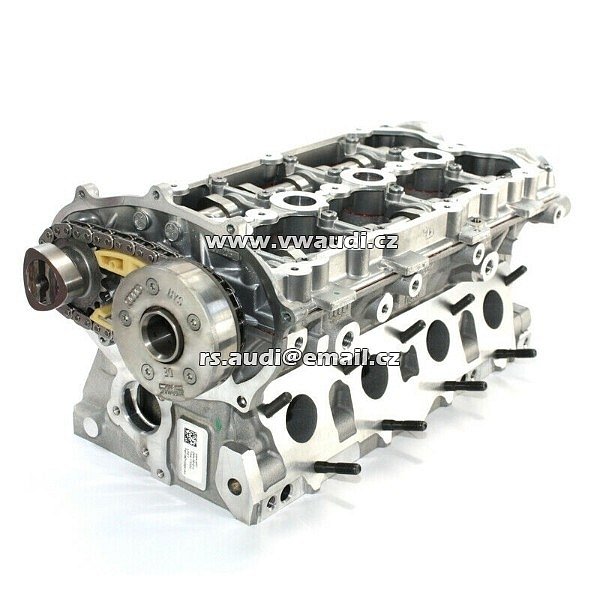 1,2 TSI  03F 103 351  Hlava válců s ventily VW AUDI SEAT ŠKODA 1.2 TSI CBZ  čtyřválec  63/77kW  Hlava motoru  - 4