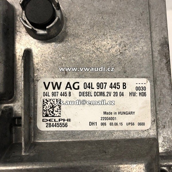 04L 907 445 B Řídicí JEDNOTKA ECU Motor Skoda Octavia III Combi (5e) - 2