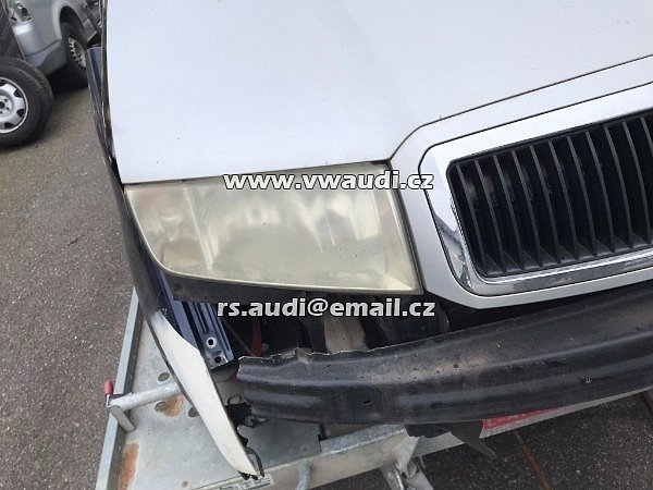 Fabia Comfort Combi FAB   1.4 16V AUA NA NÁHRADNÍ DÍLY  Cislo laku 1B / F7T - 28