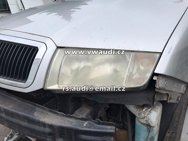 Fabia Comfort Combi FAB   1.4 16V AUA NA NÁHRADNÍ DÍLY  Cislo laku 1B / F7T - 29
