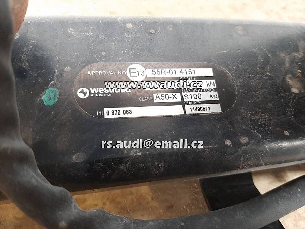 303 400 TAŽNÉ ZAŘÍZENÍ BMW X3 G01 WESTFALIA 6872083 303400 - 10015881260 - 2