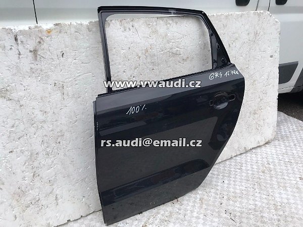 6R4 833 311 Zadní Levé dveře LZ   VW Polo 6R Dveře levé zadní - 4