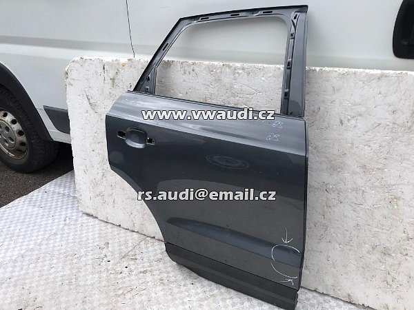 8U0 833 312 A Zadní pravé dveře PZ Dveře Audi Q3 (F3b) (8ub, 8ug - 2