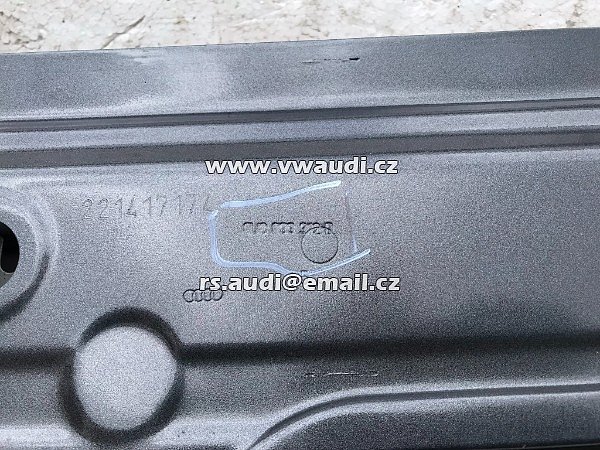 8U0 833 312 A Zadní pravé dveře PZ Dveře Audi Q3 (F3b) (8ub, 8ug - 8