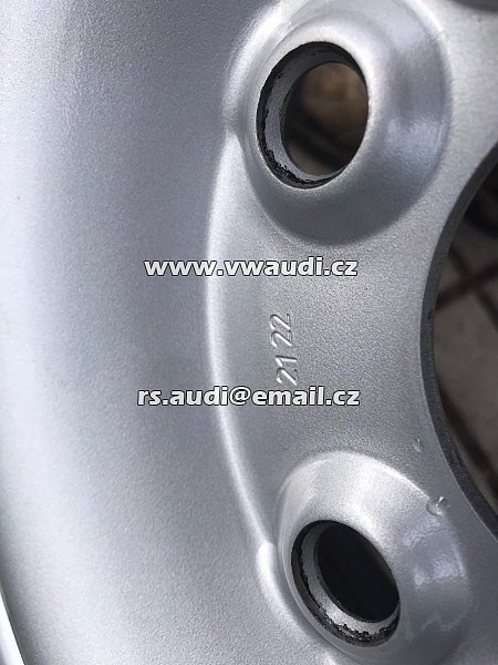 5xSADA 4ks NOVÝCH nepoužitých originál Fiat kol na Fiat Ducato 6J x 15&quot;H2 5x118 ET68 + pneu Continental VancoCamper 215 70 R15 CP 109R. - 9
