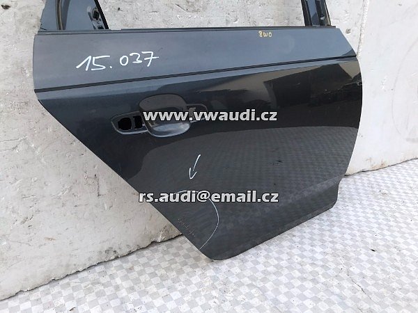 8W0 833 052 ZADNÍ PRAVÉ DVEŘE originál + Audi A4 8W B9 Lim SEDAN od 2015 - 6