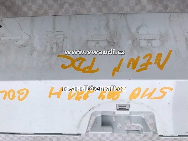 5H0 807 221 H přední nárazník VW Golf 8 VIII bílý - 17