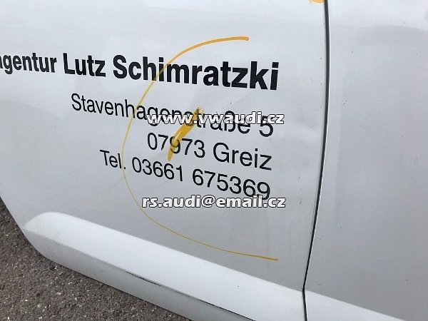 2G4 831 312 F VW Polo 2G Dveře přední pravé dveře spolujezdce 2G4 - 8