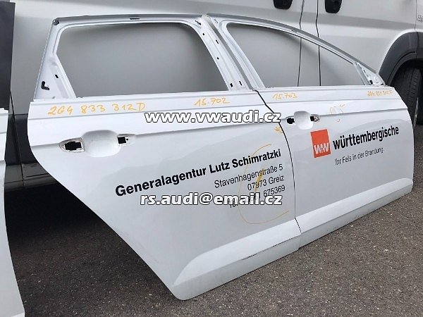 2G4 831 312 F VW Polo 2G Dveře přední pravé dveře spolujezdce 2G4 - 9