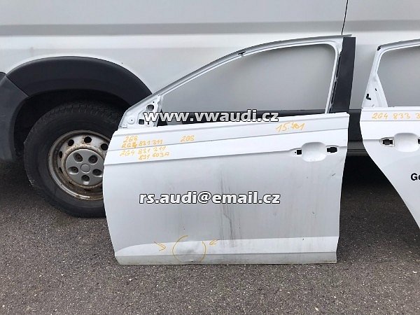 2G4 831 312 F VW Polo 2G Dveře přední pravé dveře spolujezdce 2G4 - 11