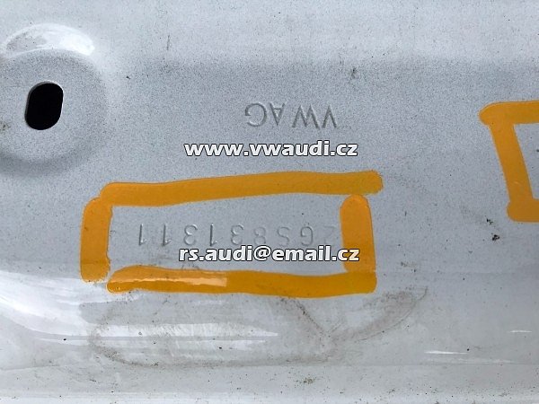 2G4 831 311 VW Polo 2G Dveře přední levé LP ŘIDIČ  - 8
