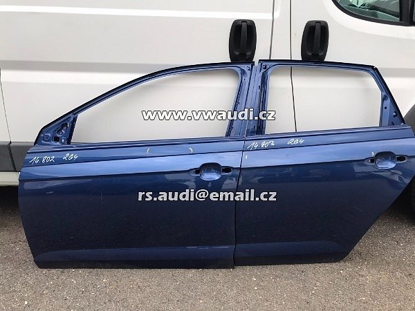 2G4831311 2G4831051  VW Polo VI 6 2G  Přední levé dveře strana řidič LP - 12