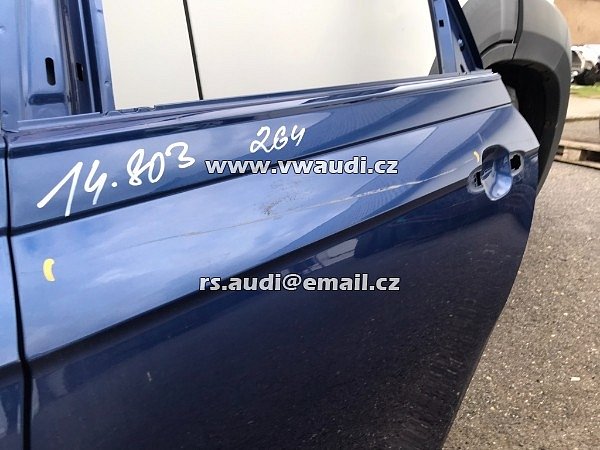 2G4831311 2G4831051  VW Polo VI 6 2G  Přední levé dveře strana řidič LP - 9