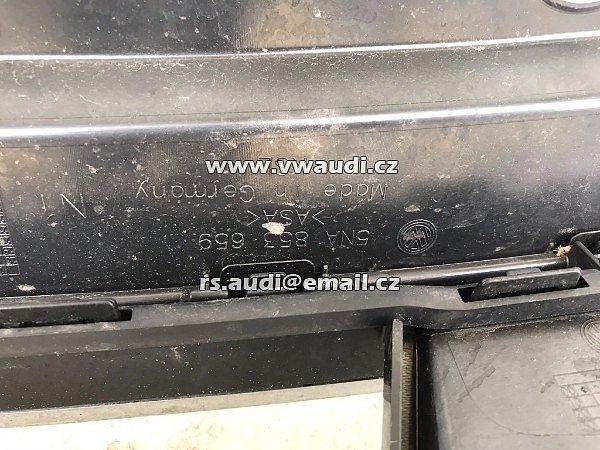 5NA 853 659 mřížka chladiče přední mřížka R-Line černý lak +  chrom VW Tiguan 5NA AD1 z roku 2020 - 12