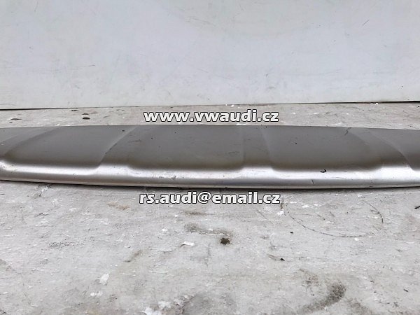 4F0 807 733 Audi A6 C6 ALLROAD PŘEDNÍ NÁRAZNÍK SPODNÍ spoiler OCHRANA KOV PLECH  - 16