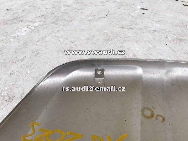 4F0 807 733 Audi A6 C6 ALLROAD PŘEDNÍ NÁRAZNÍK SPODNÍ spoiler OCHRANA KOV PLECH  - 10