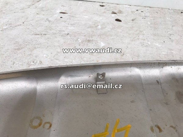 4F0 807 733 Audi A6 C6 ALLROAD PŘEDNÍ NÁRAZNÍK SPODNÍ spoiler OCHRANA KOV PLECH  - 9