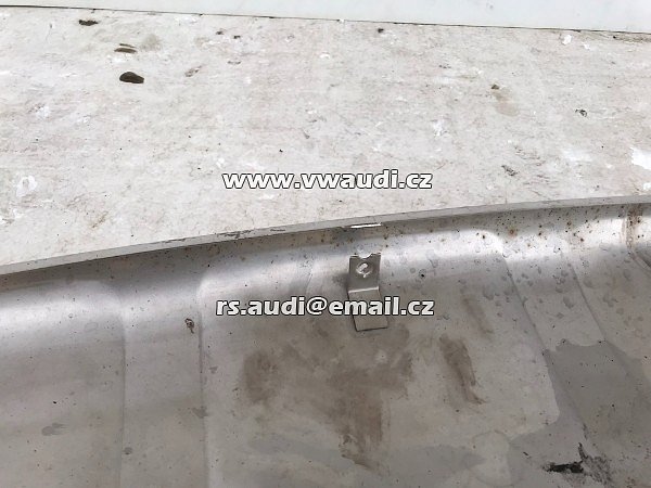 4F0 807 733 Audi A6 C6 ALLROAD PŘEDNÍ NÁRAZNÍK SPODNÍ spoiler OCHRANA KOV PLECH  - 8