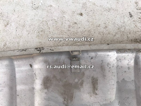 4F0 807 733 Audi A6 C6 ALLROAD PŘEDNÍ NÁRAZNÍK SPODNÍ spoiler OCHRANA KOV PLECH  - 7