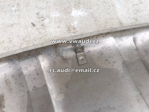 4F0 807 733 Audi A6 C6 ALLROAD PŘEDNÍ NÁRAZNÍK SPODNÍ spoiler OCHRANA KOV PLECH  - 6