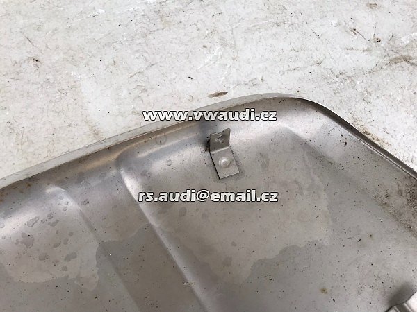 4F0 807 733 Audi A6 C6 ALLROAD PŘEDNÍ NÁRAZNÍK SPODNÍ spoiler OCHRANA KOV PLECH  - 5