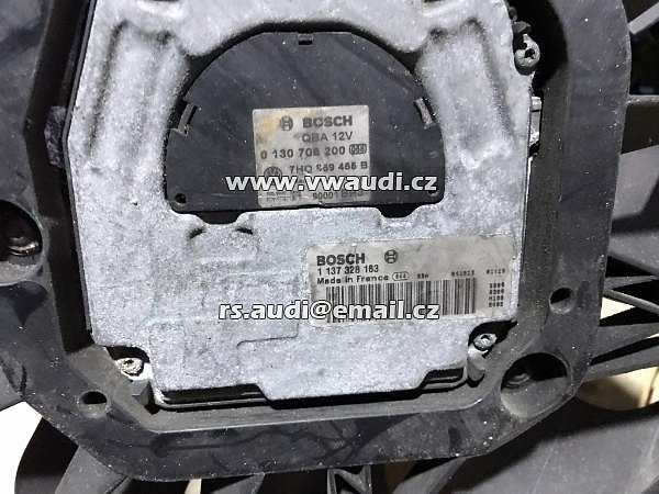 VW T5 Multivan ventilátor chlazení ventilátor 7H0959455B Bosch 0130706200 - 6