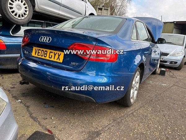 náhradní díly  2009 Audi A4 8K 1,8 TFSI CAB CABB Turbo Motor 160 PS - 3