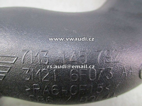 7M3 145 792 Sací hadice pro Seat Alhambra (7V8, 7V9) 2.0 Tdi 7M3145792 BRT - 2