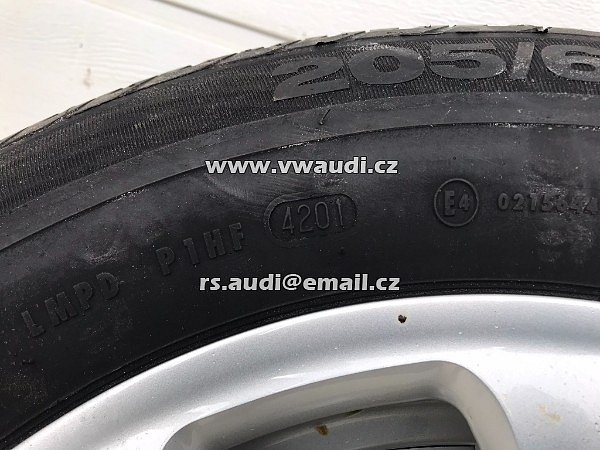 8E0 601 025 + PNEU 205 65 R15 94V CONTINENTAL PREMIUM CONTACT  - 5