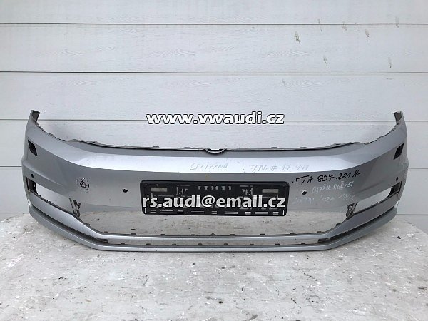 5TA 807 241 Kryt tažného háku předního nárazníku pro VW Touran MK2 5T 2015-2021 - 2