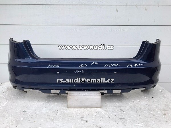 8V4 807 441 Záslepka tažné oko - Zadní nárazník AUDI A3 8V 3° Series (2012/2019) - 2
