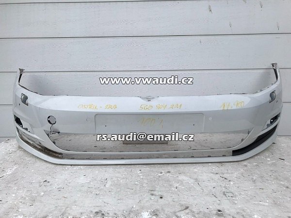  5G0 807 221 Nárazník přední   VW Volkswagen Golf 7 VII 2013 - 2017 MK7 - 13