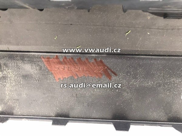  5G0 807 221 NOVÝ Nárazník přední   VW Volkswagen Golf 7 VII 2013 - 2017 MK7 - 9