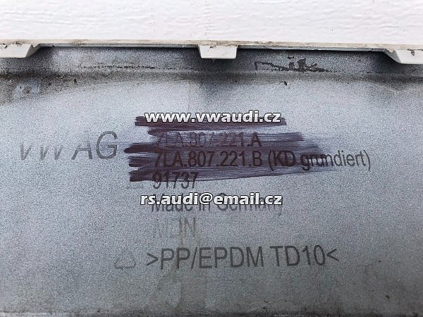 7LA 807 221 A VW T6 2019 2020 2021 PŘEDNÍ  NÁRAZNÍK  - 16