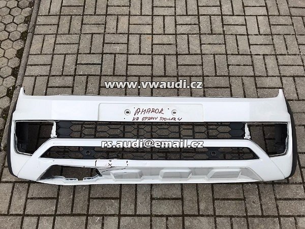 2H6 807 155 A 2017    Originální přední nárazník VW Amarok facelift  - 14