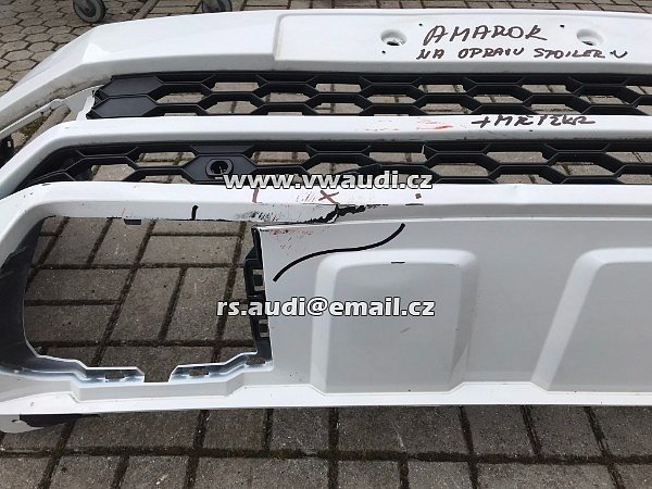 2H6 807 155 A 2017    Originální přední nárazník VW Amarok facelift  - 24