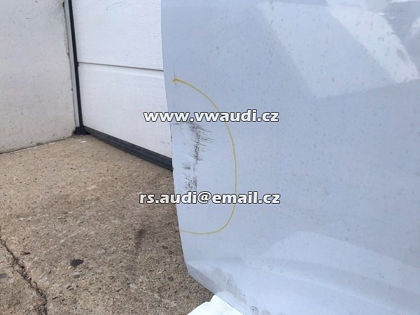 Levé přední dveře Fabia 3 III LP  bílá barva  - 6