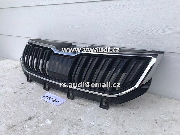 57A 853 343  Škoda KAROQ 7/2017   Maska přední Grill mřížka nárazníku - 11