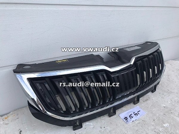 57A 853 343  Škoda KAROQ 7/2017   Maska přední Grill mřížka nárazníku - 16