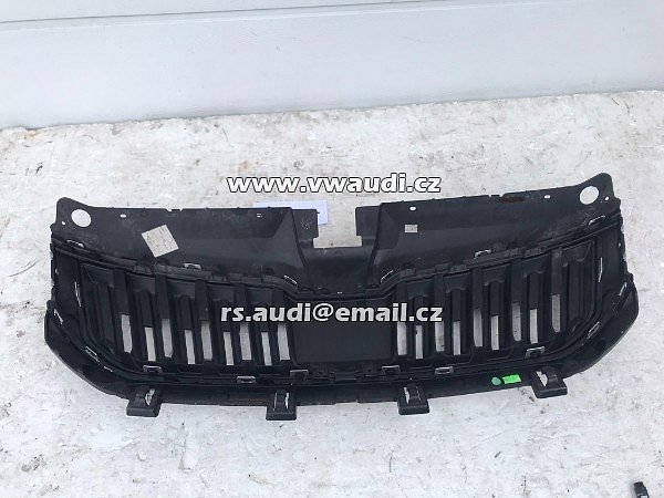 57A 853 343  Škoda KAROQ 7/2017   Maska přední Grill mřížka nárazníku - 2